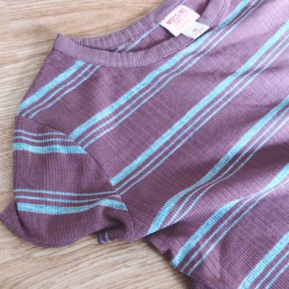 pink/grey t-shirt dress - Picture 6 of 7